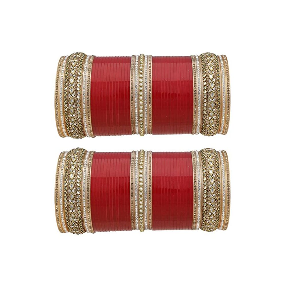 Chinar Jewels Bridal Chuda Set.