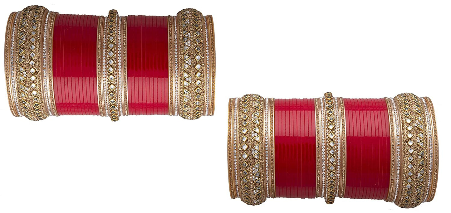 Chinar Jewels Bridal Chuda Set.